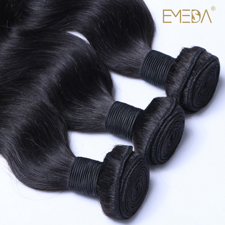 Peruvian Virgin Hair Bundles Sale Remy 24 Inch Natural Human Hair Weave  LM377